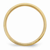 14K Yellow Gold Standard Comfort Fit Fancy Band